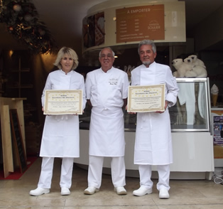 Remise du certificat stage glacier VEGAN